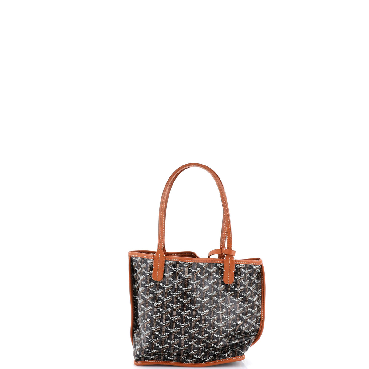 Anjou Reversible Tote Printed Coated Canvas Mini