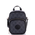 Interlocking G Patch Top Handle Crossbody Bag GG Coated Canvas Mini