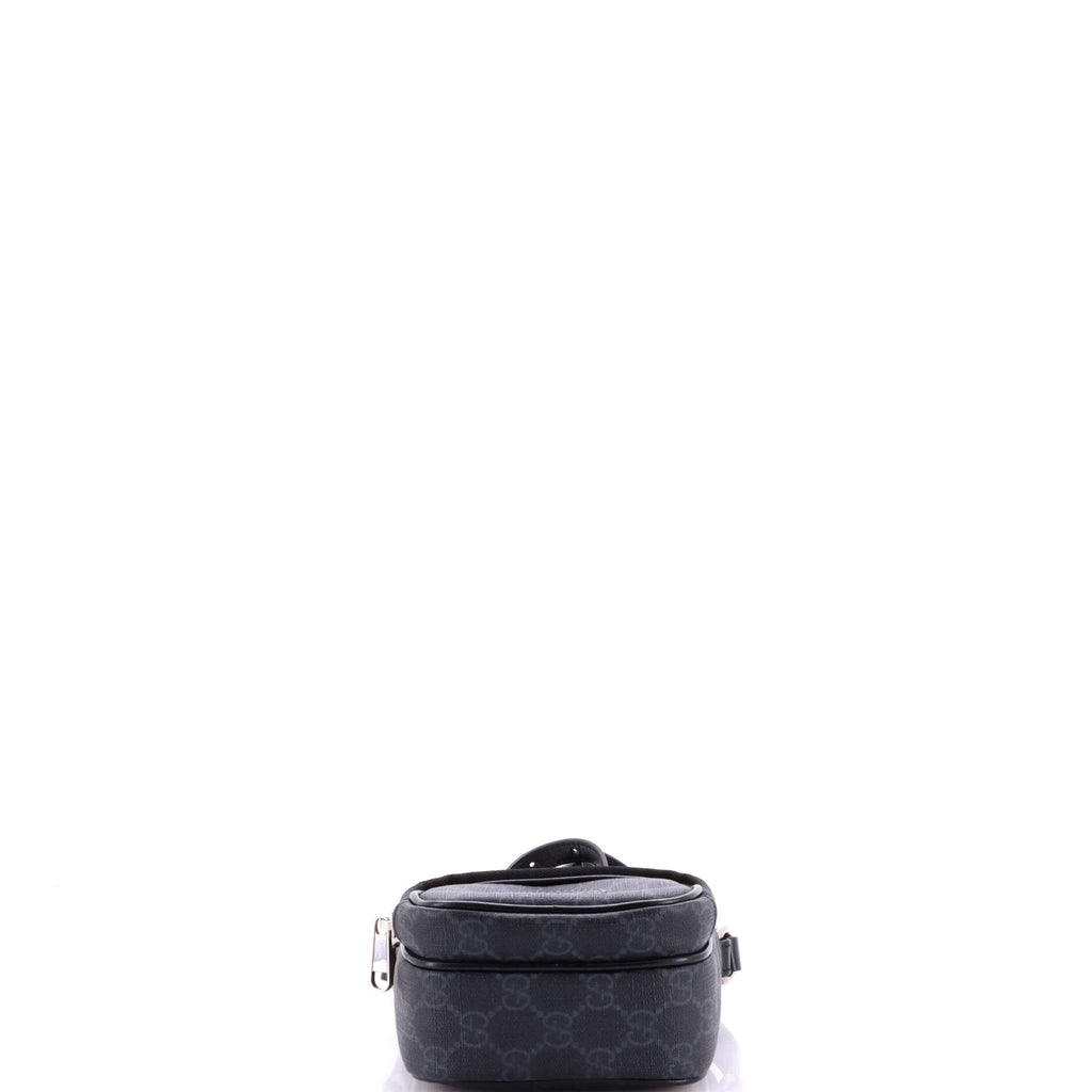 Interlocking G Patch Top Handle Crossbody Bag GG Coated Canvas Mini