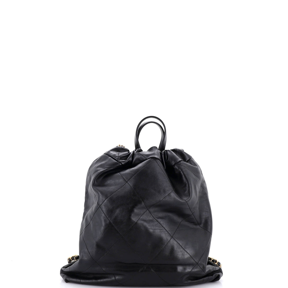 22 Chain Backpack Quilted Calfskin Large