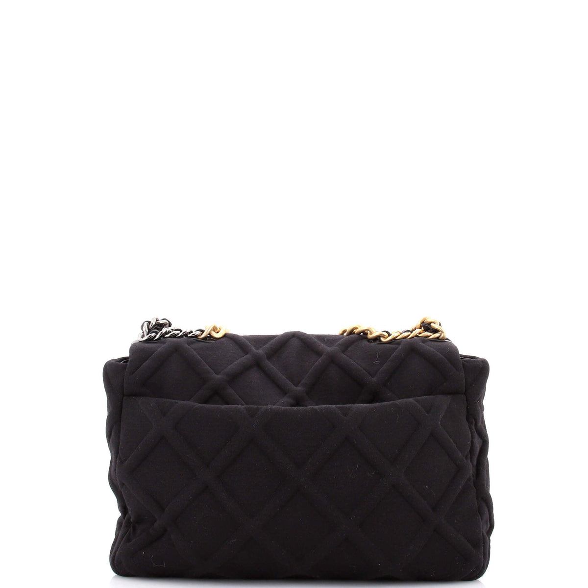 19 Flap Bag Quilted Jersey Maxi