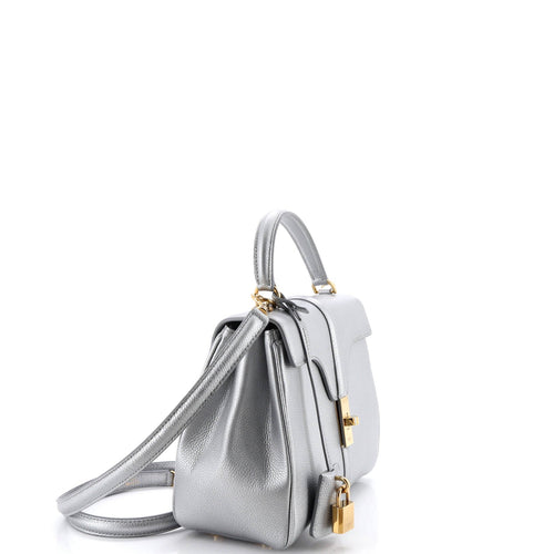 16 Top Handle Bag Grained Calfskin Small