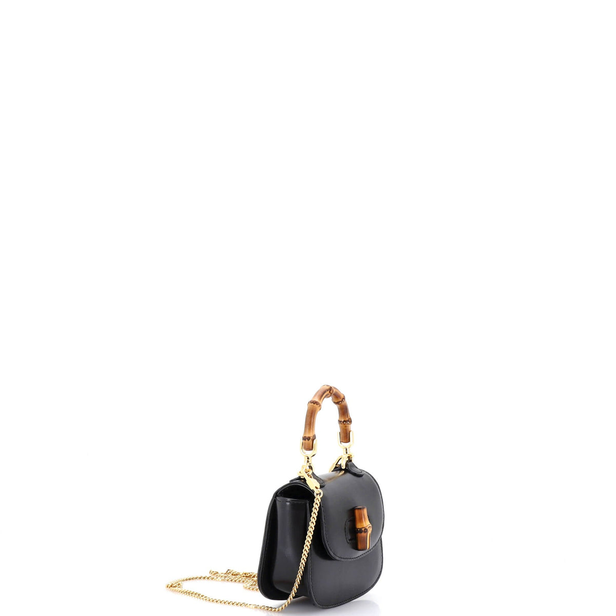 Bamboo 1947 Top Handle Bag Leather Super Mini