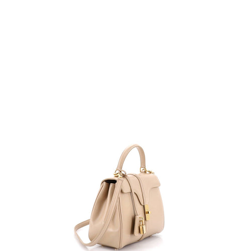 16 Top Handle Bag Smooth Calfskin Small