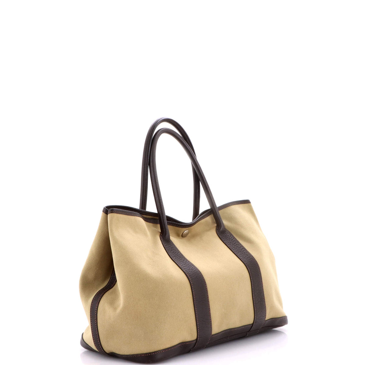 Garden Party Tote Toile and Leather 36
