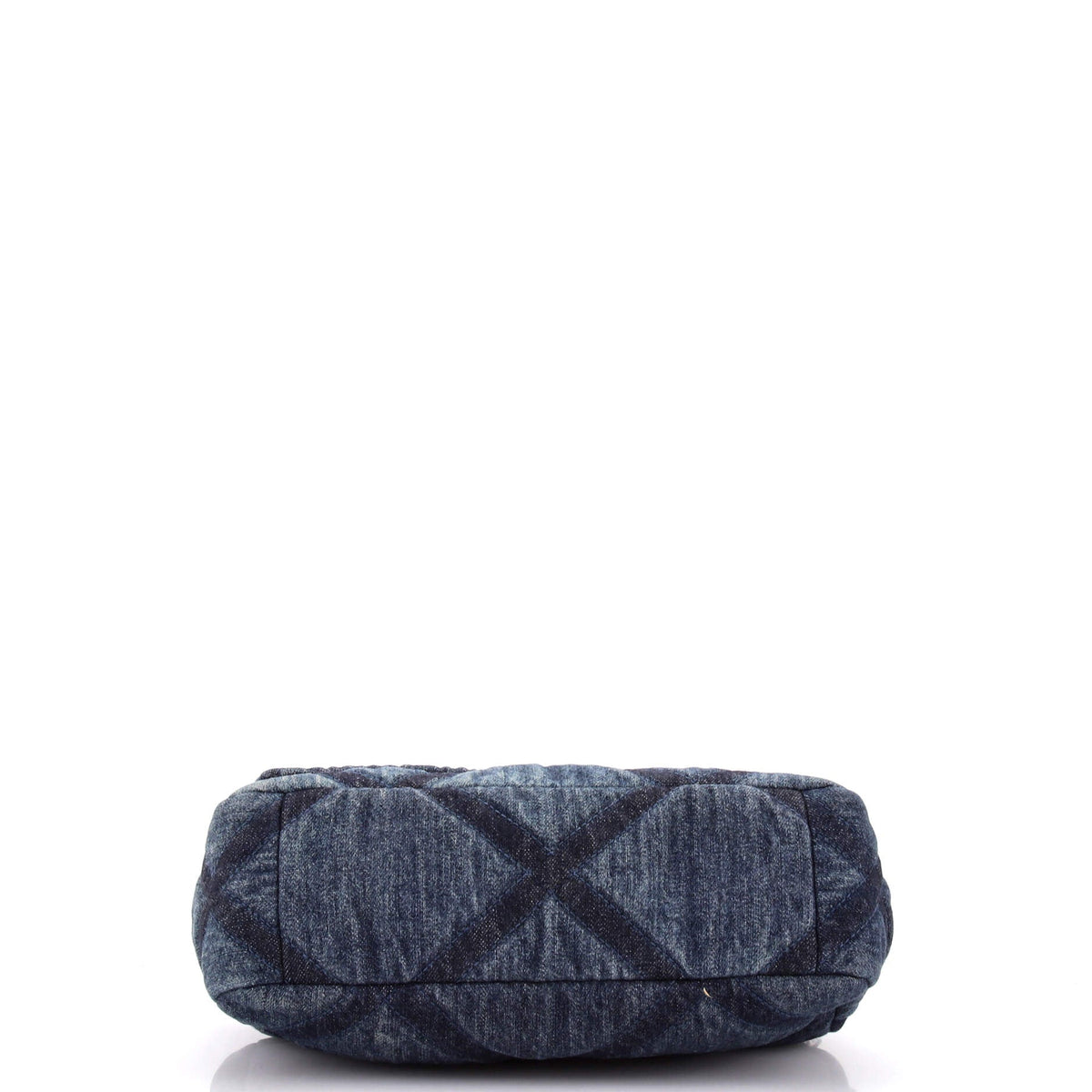 19 Flap Bag Quilted Denim Medium