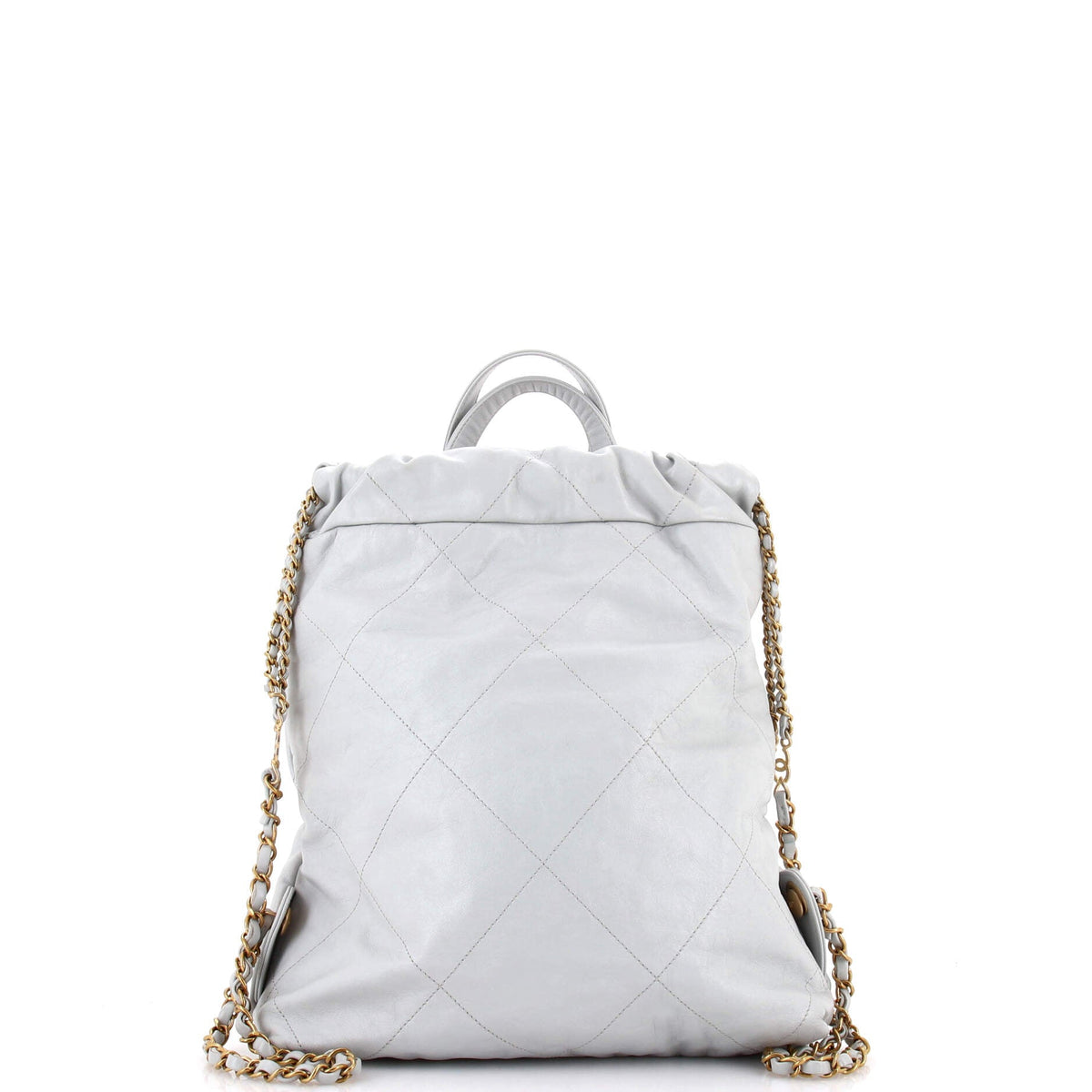 22 Chain Backpack Quilted Calfskin Medium