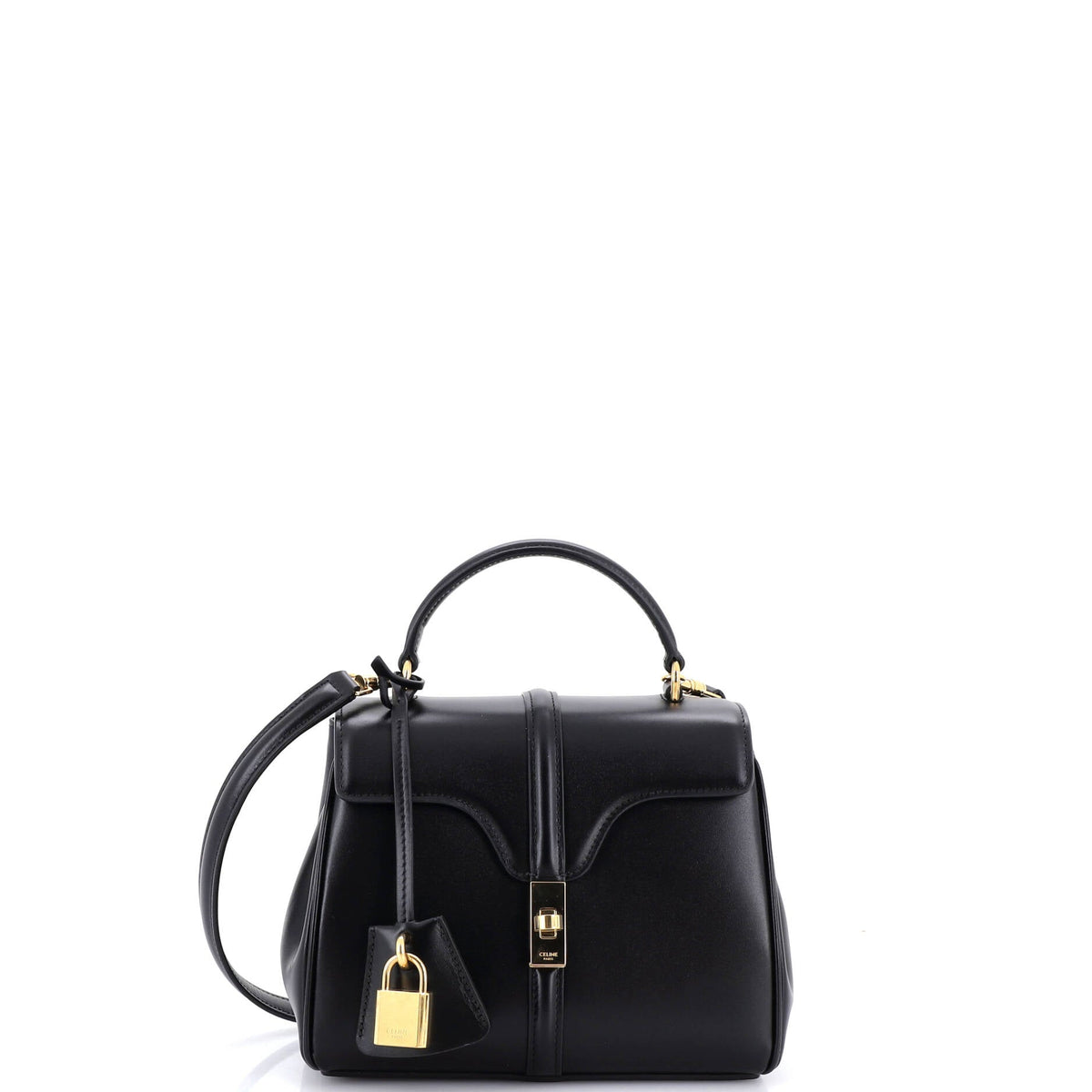 16 Top Handle Bag Smooth Calfskin Mini