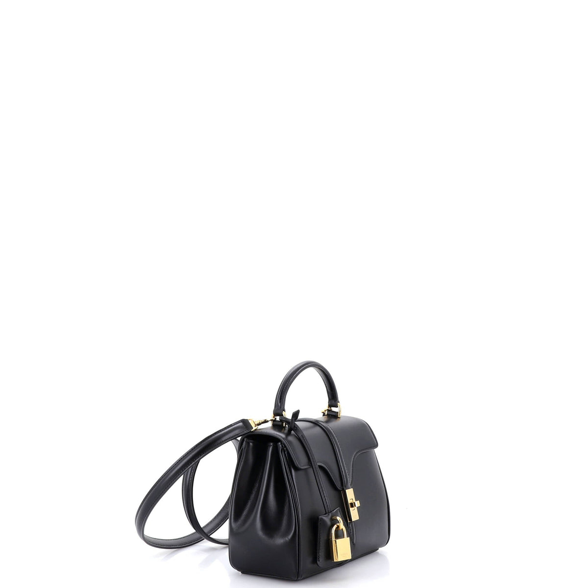 16 Top Handle Bag Smooth Calfskin Mini