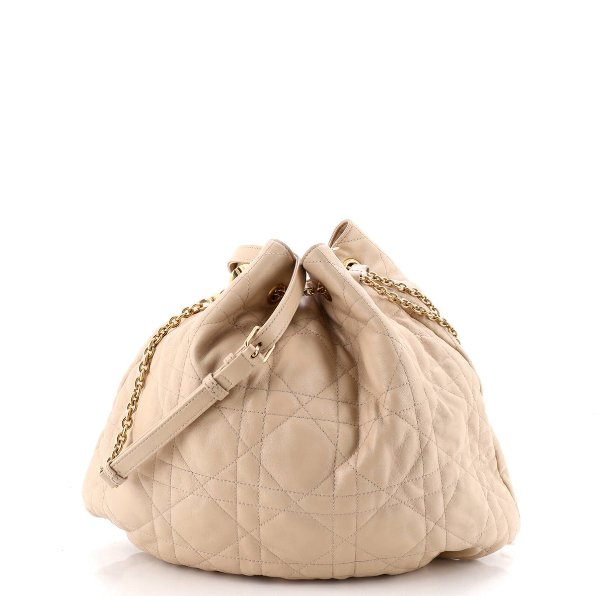 Ammi Supple Bag Macrocannage Quilt Lambskin Large