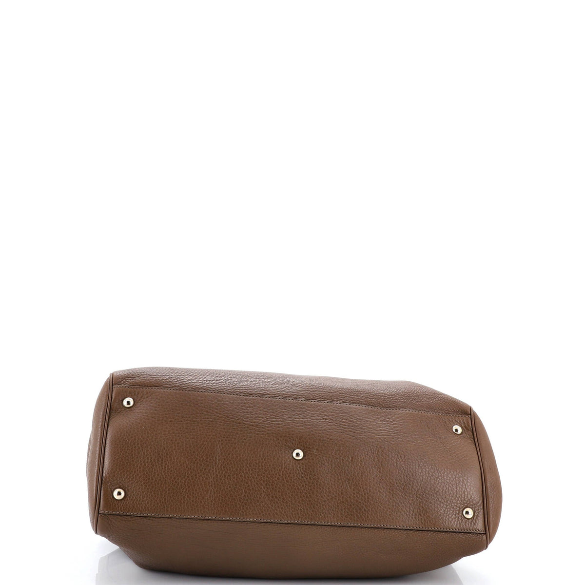 Bamboo Shopper Tote Leather Large