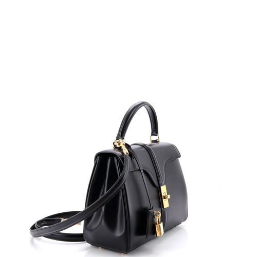16 Top Handle Bag Smooth Calfskin Small