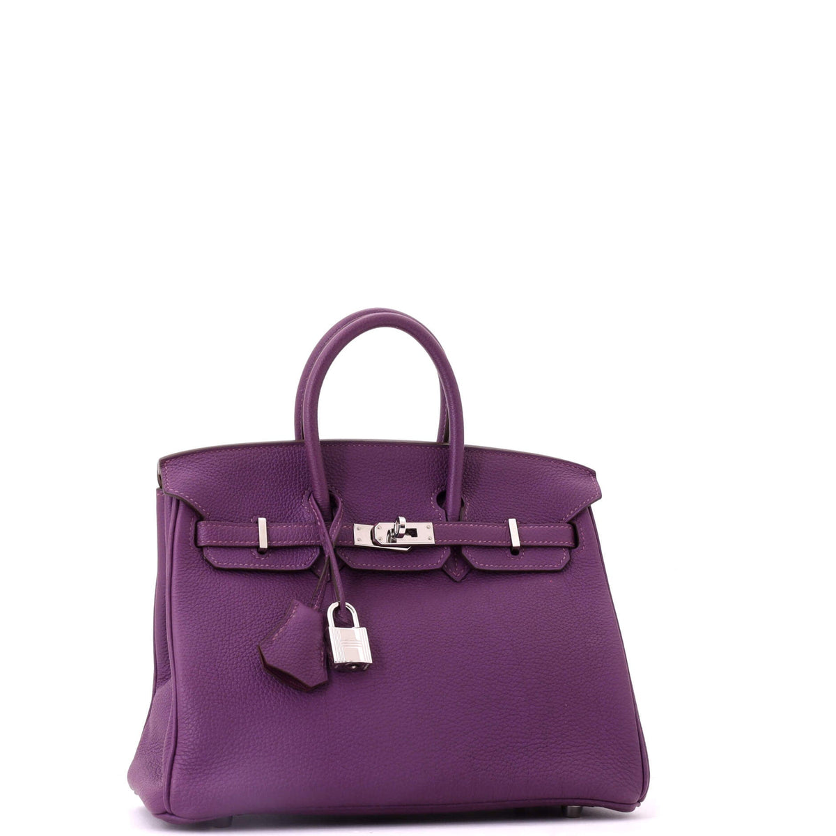 Birkin Handbag Anemone Togo with Palladium Hardware 25