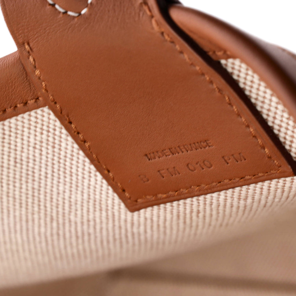 Sac Steeple Tote Printed Toile with Leather 28