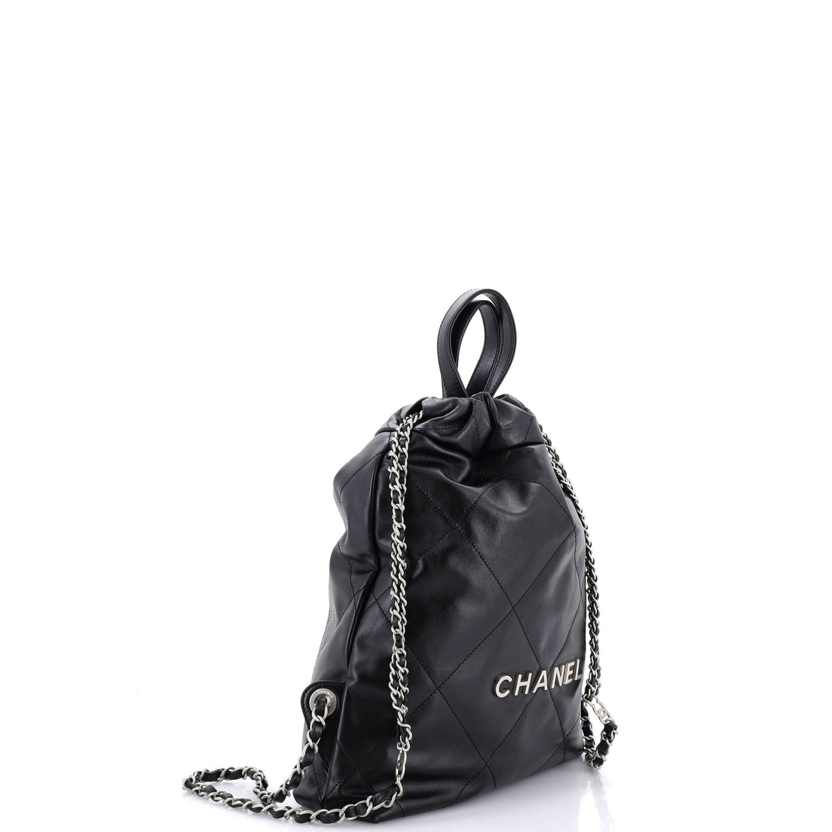 22 Chain Backpack Quilted Calfskin Medium