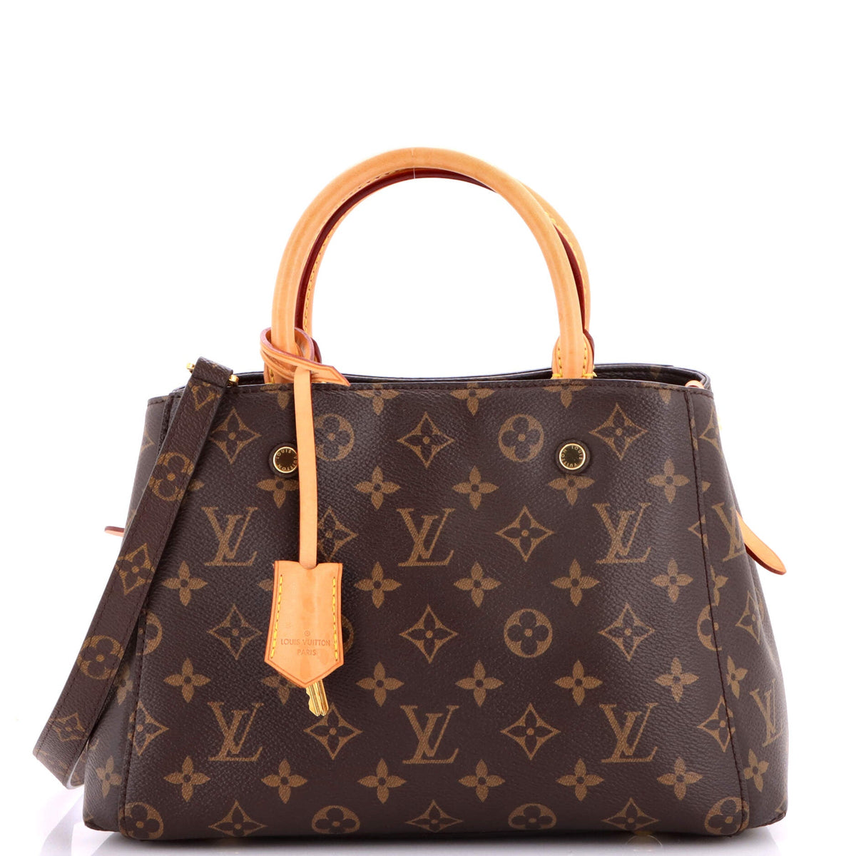 Montaigne Handbag Monogram Canvas BB