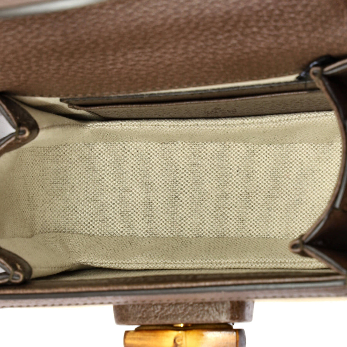 Bamboo 1947 Top Handle Bag Jumbo GG Canvas Mini