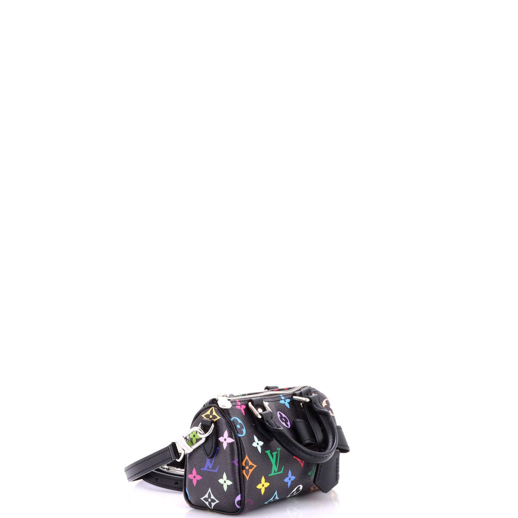 x Takashi Murakami Speedy Bandouliere NM Bag Monogram Multicolor Nano
