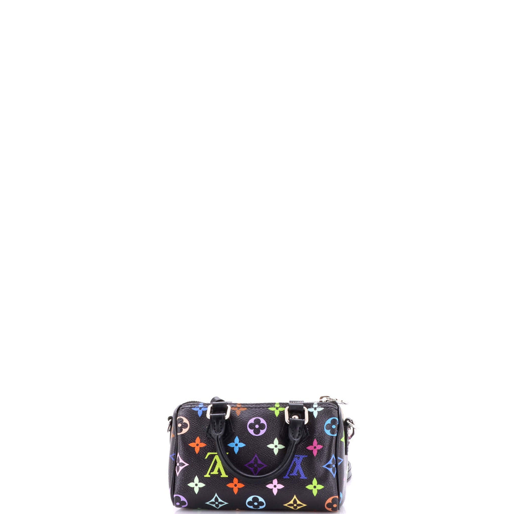 x Takashi Murakami Speedy Bandouliere NM Bag Monogram Multicolor Nano
