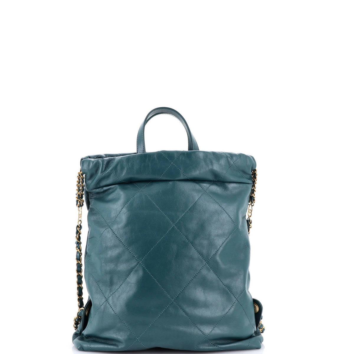 22 Chain Backpack Quilted Calfskin Medium