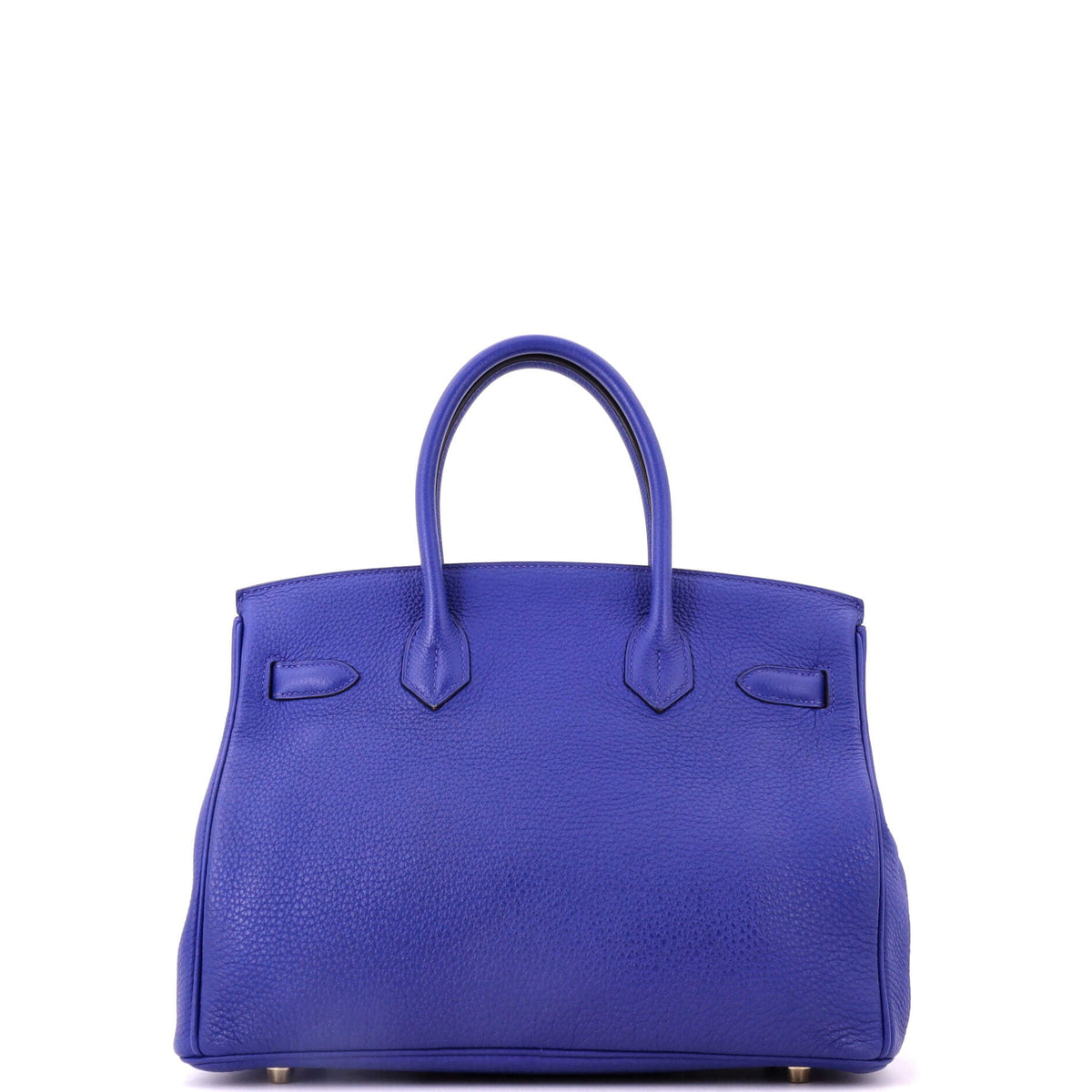 Birkin Handbag Bleu Electrique Togo with Gold Hardware 30