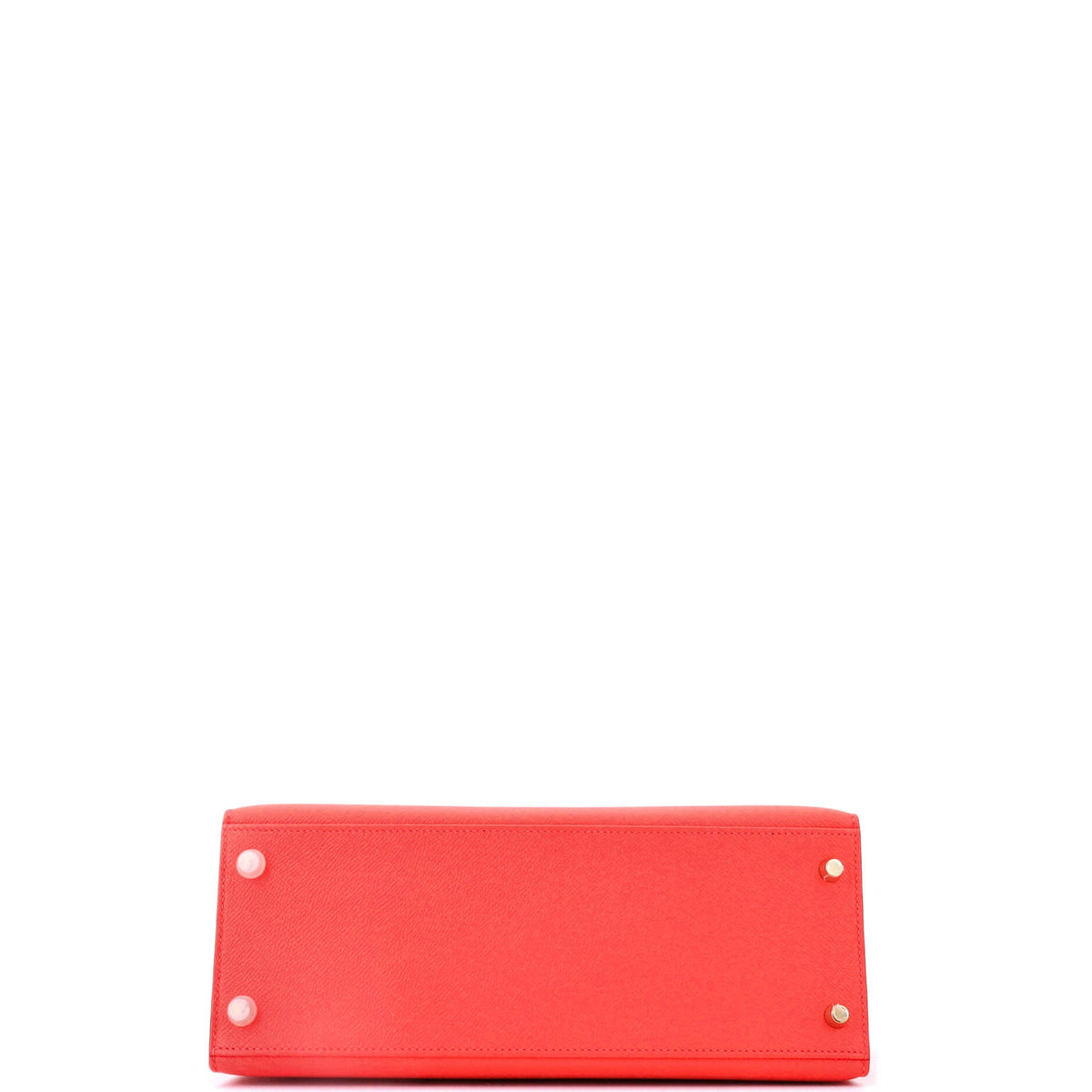 Kelly Handbag Rouge Pivoine Epsom with Gold Hardware 28