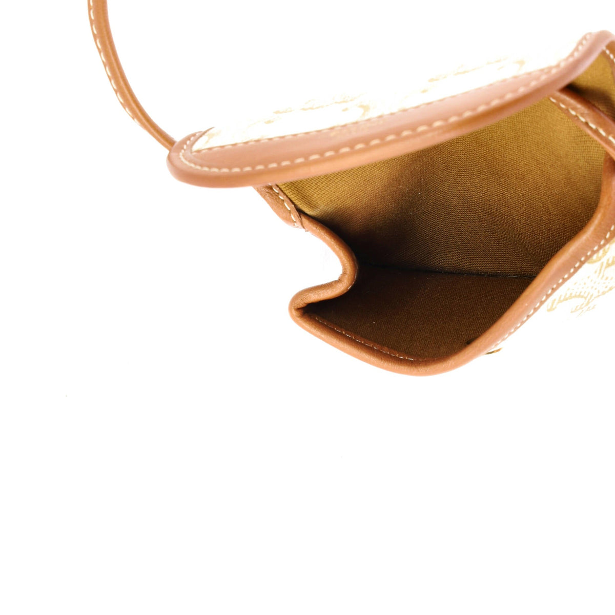 Airpods Case Flap Bag Triomphe Coated Canva