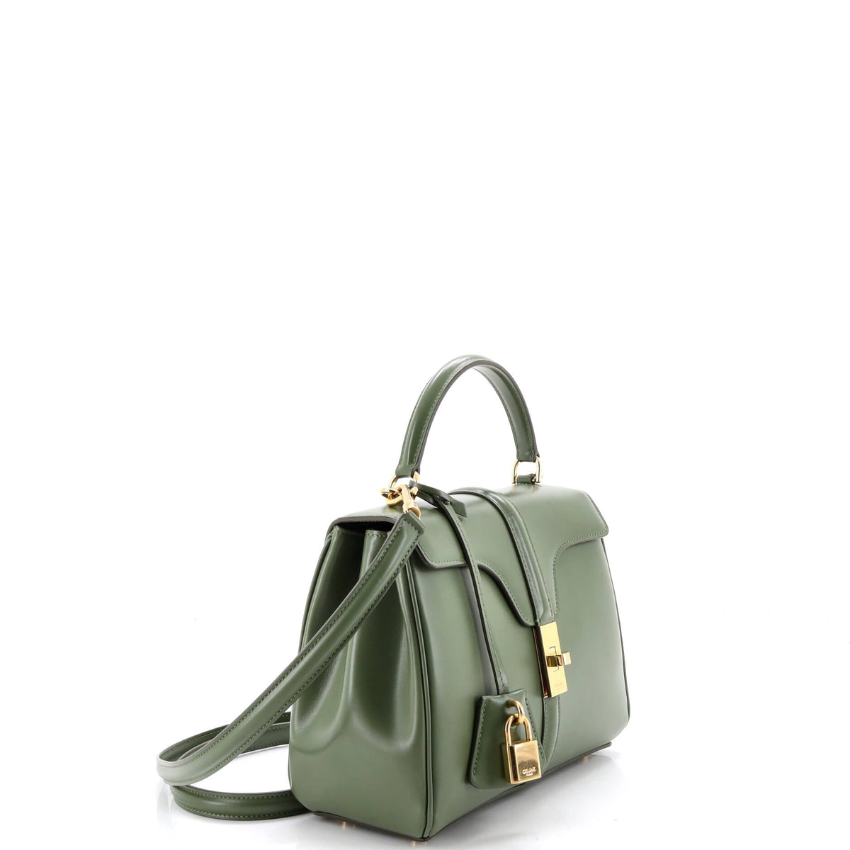 16 Top Handle Bag Smooth Calfskin Small