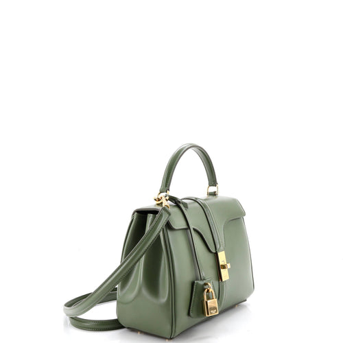 16 Top Handle Bag Smooth Calfskin Small