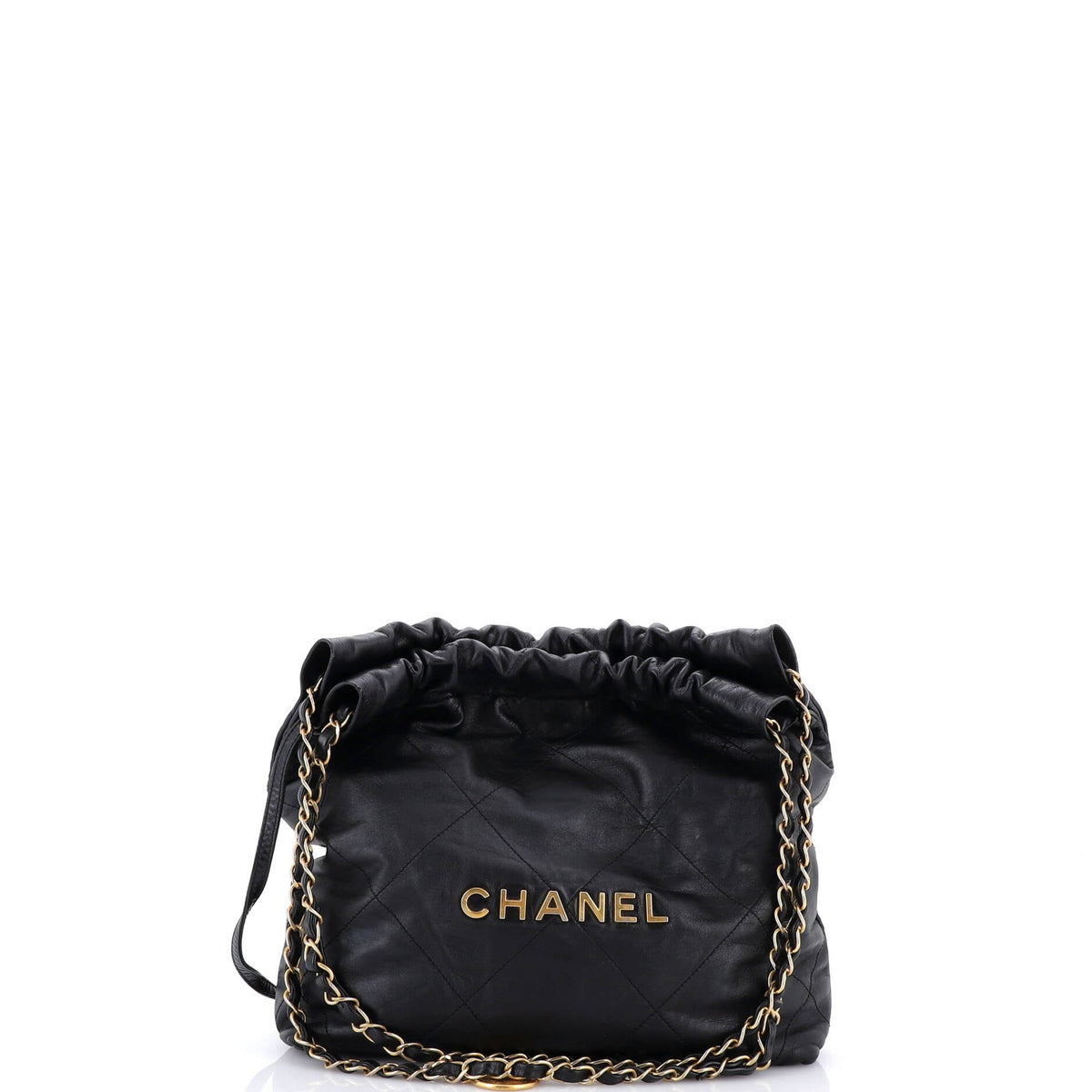 22 Chain Hobo Quilted Calfskin Small