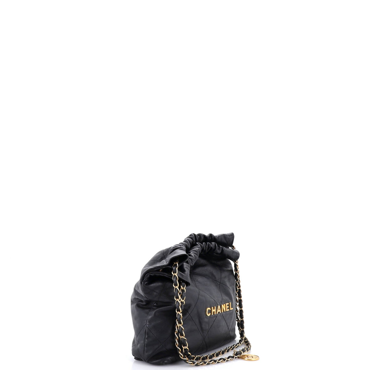 22 Chain Hobo Quilted Calfskin Small