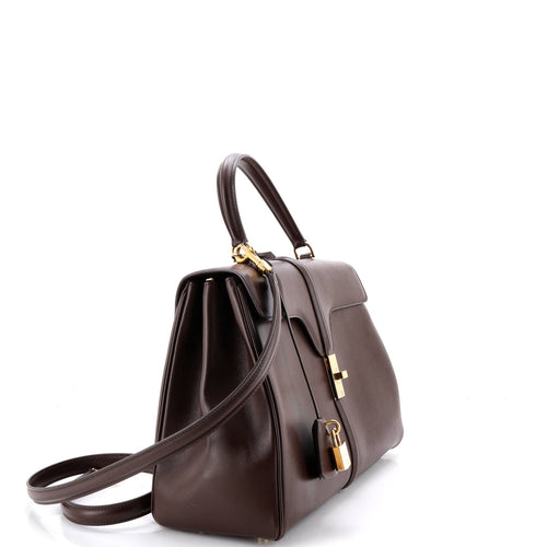 16 Top Handle Bag Smooth Calfskin Medium