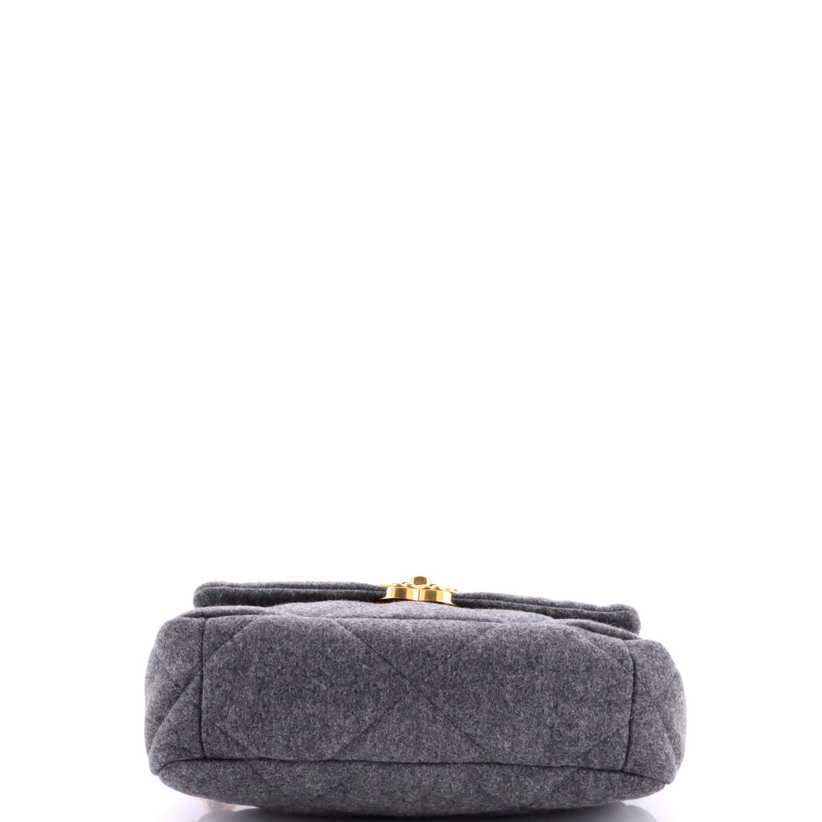 19 Flap Bag Quilted Wool Medium