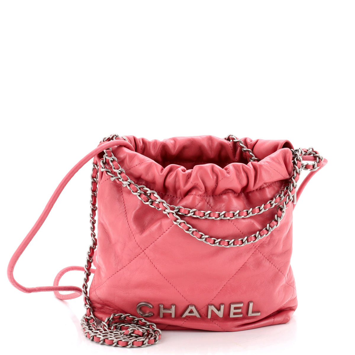 22 Chain Hobo Quilted Calfskin Mini