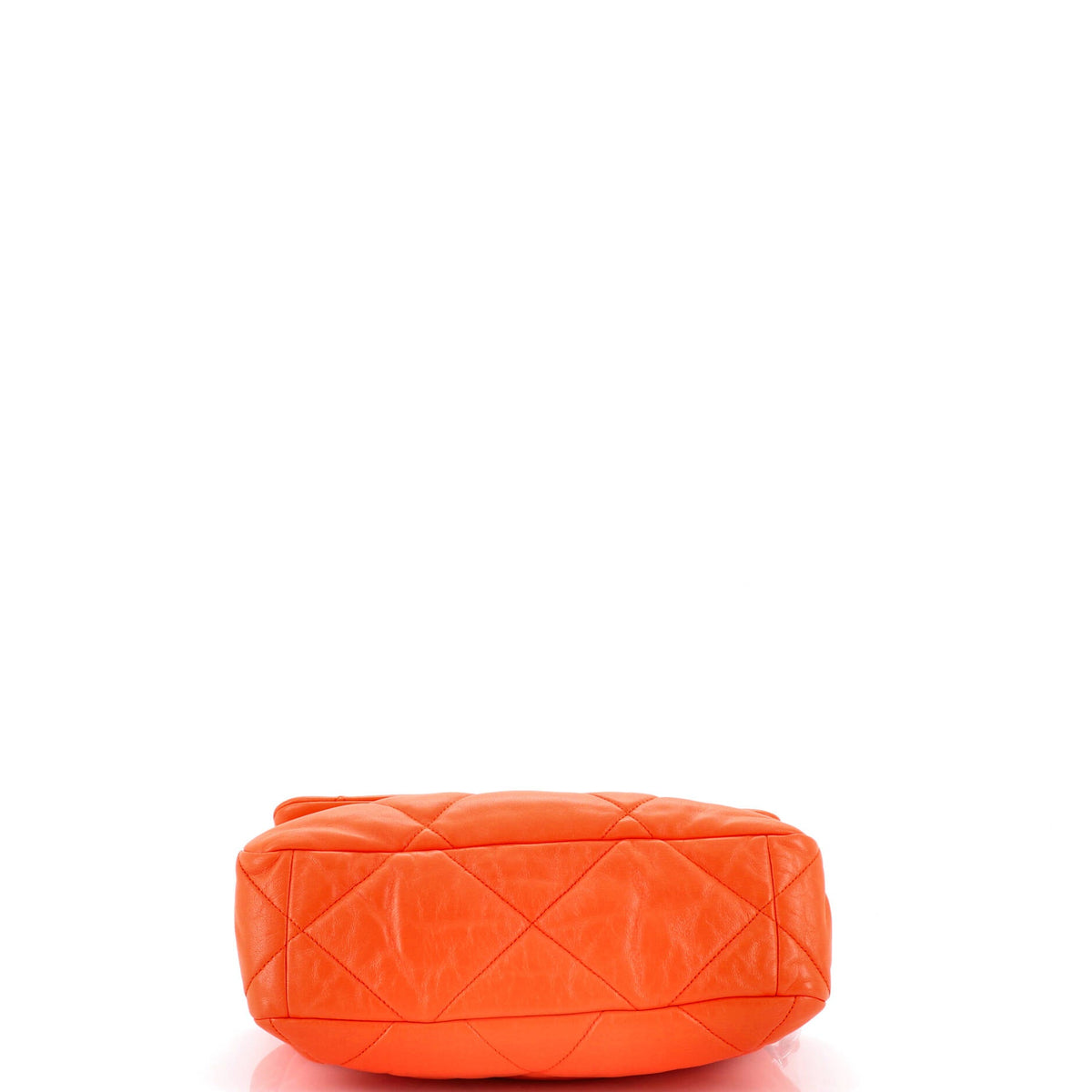 19 Flap Bag Quilted Leather Large