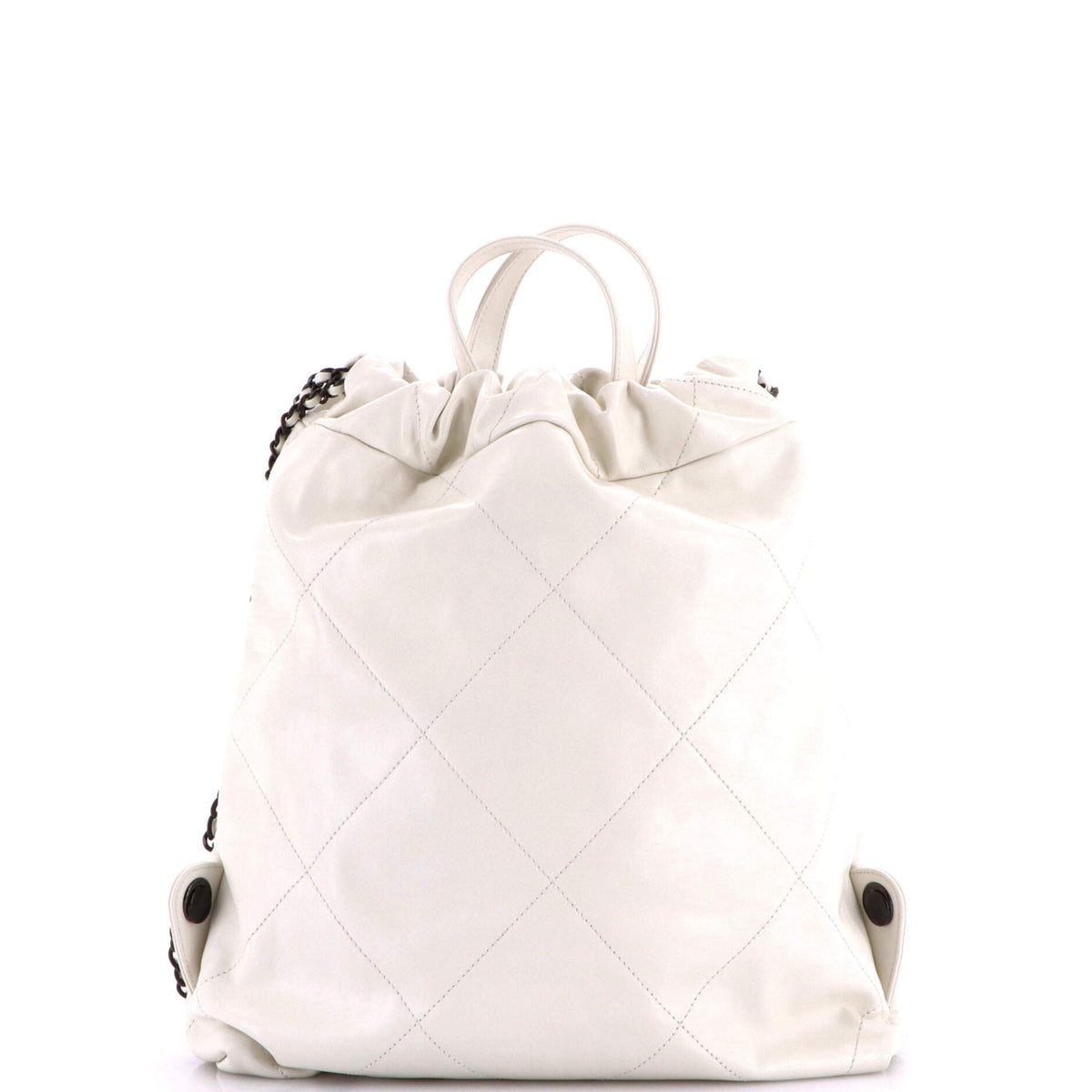 22 Chain Backpack Quilted Calfskin Medium