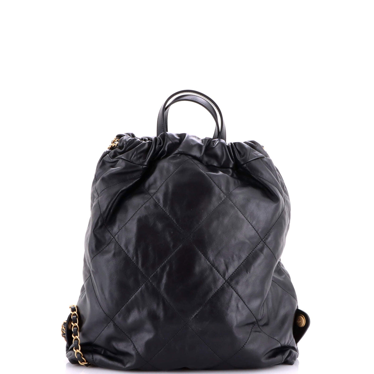 22 Chain Backpack Quilted Calfskin Medium