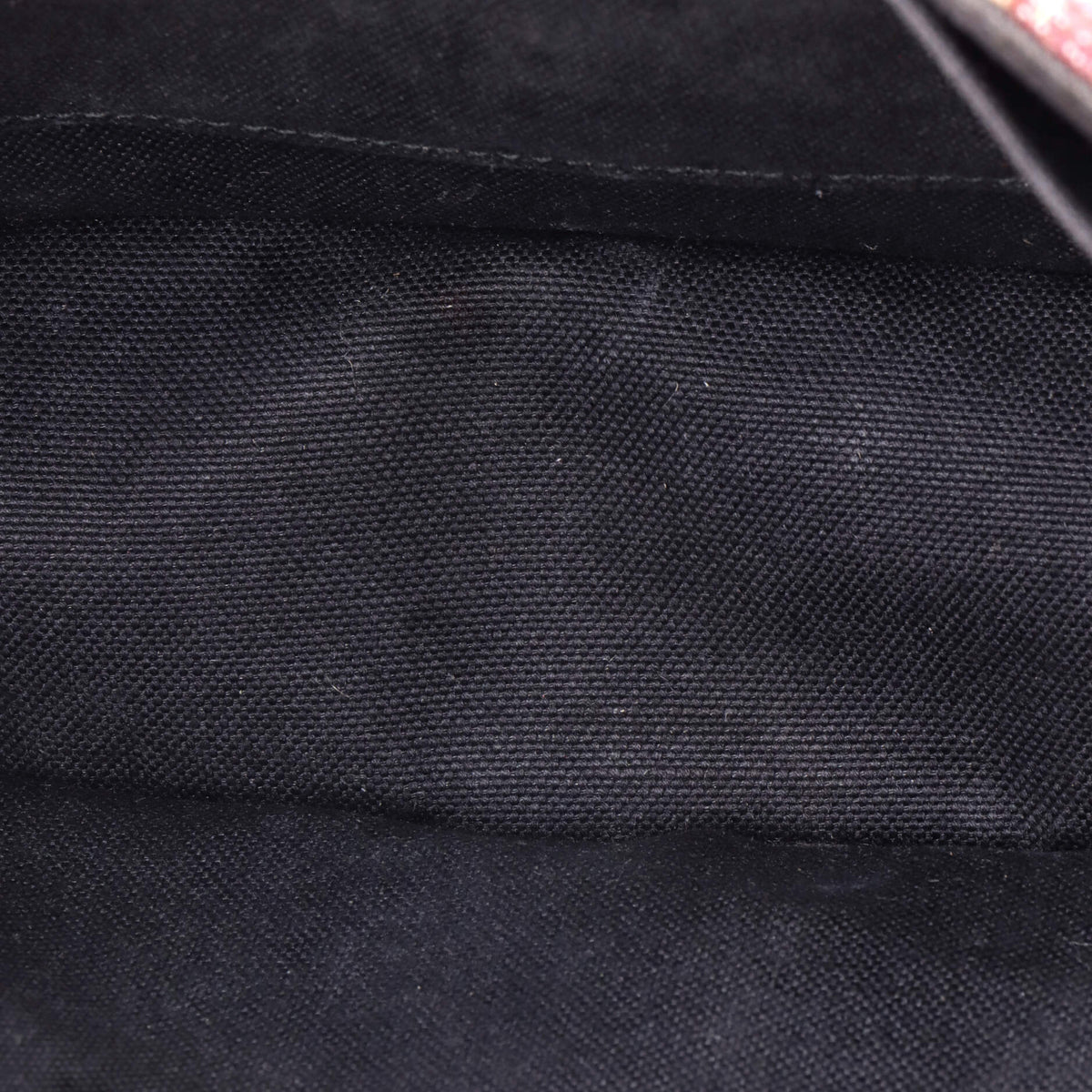 30 Montaigne Flap Bag Oblique Canvas