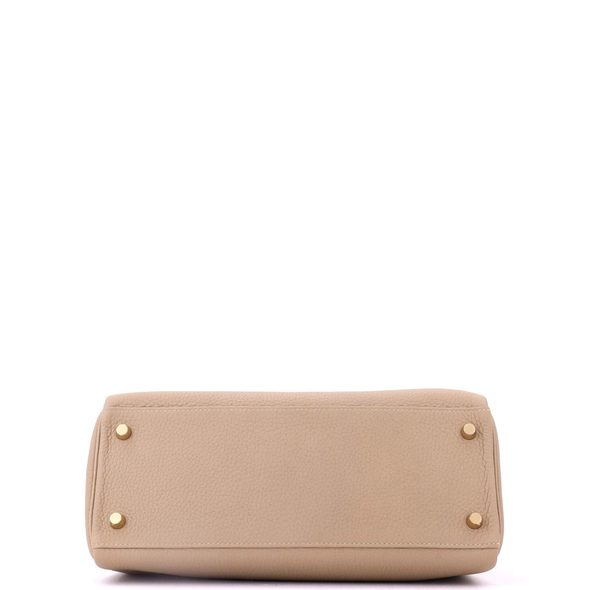 Kelly Handbag Trench Clemence with Gold Hardware 28