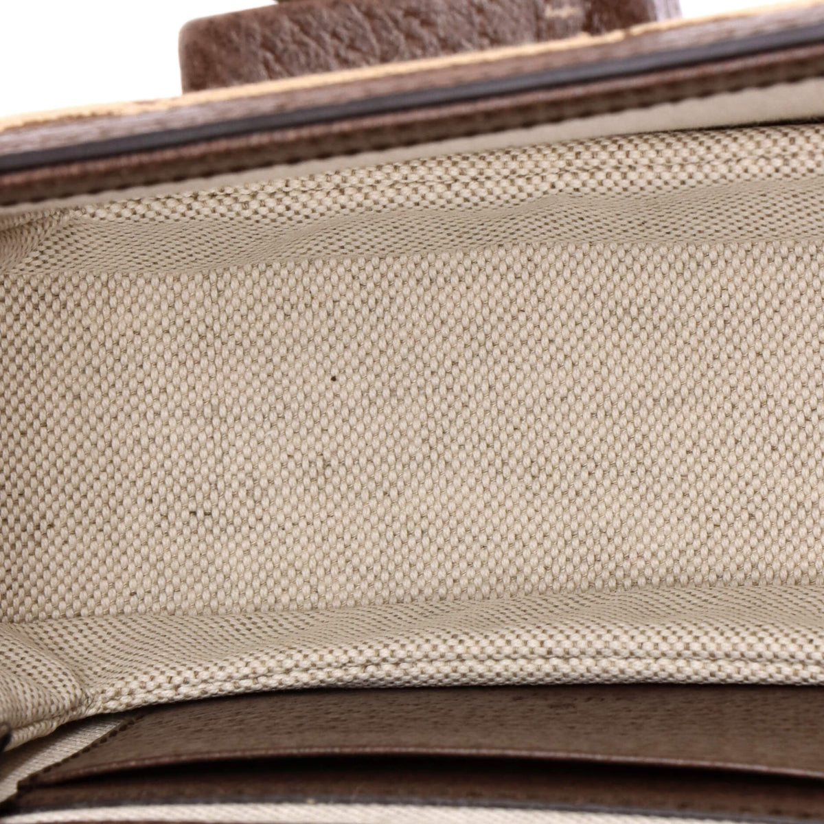 Bamboo 1947 Top Handle Bag Jumbo GG Canvas Mini