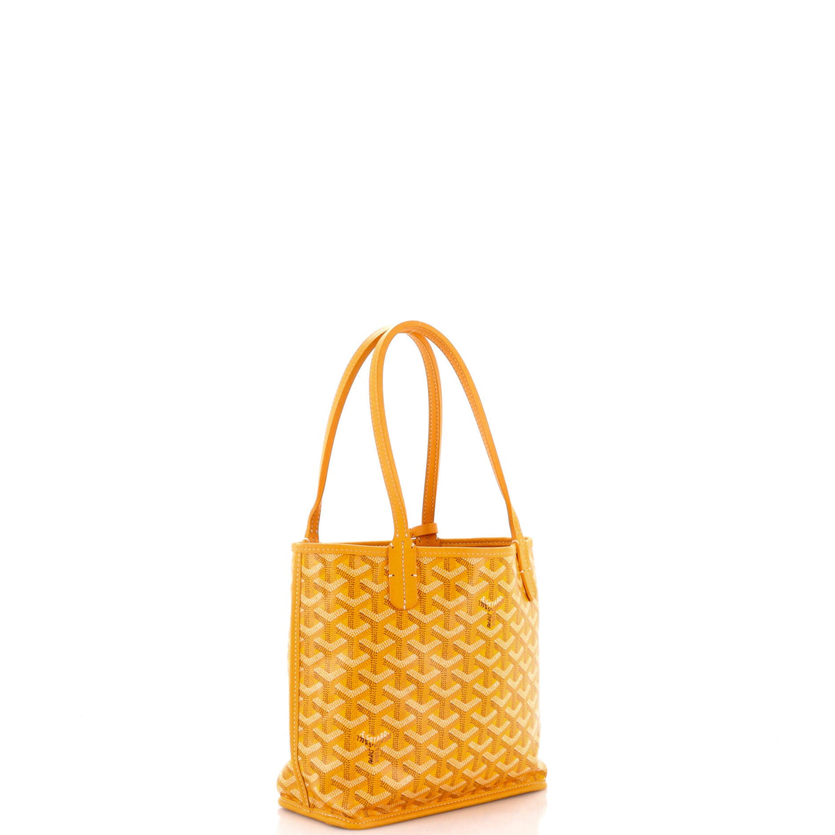 Anjou Reversible Tote Coated Canvas Mini