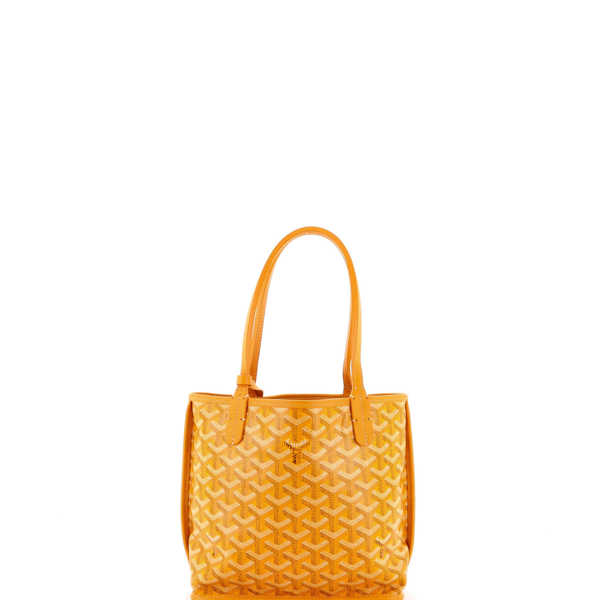 Anjou Reversible Tote Coated Canvas Mini