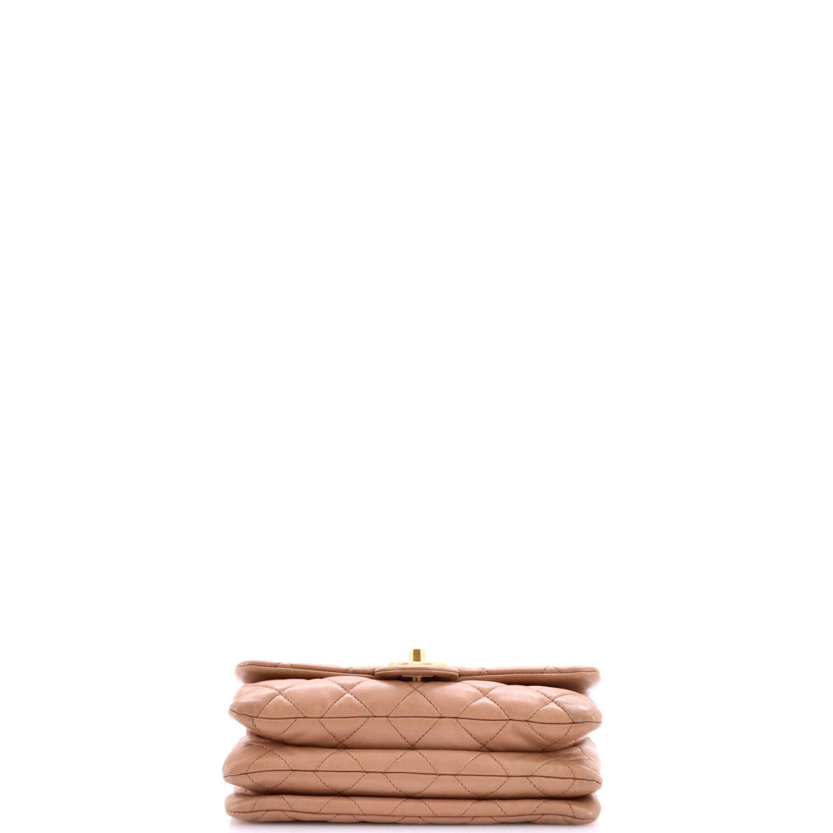 All Slide Long Flap Bag Quilted Lambskin Small