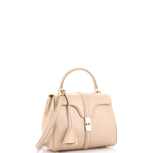 16 Top Handle Bag Smooth Calfskin Small