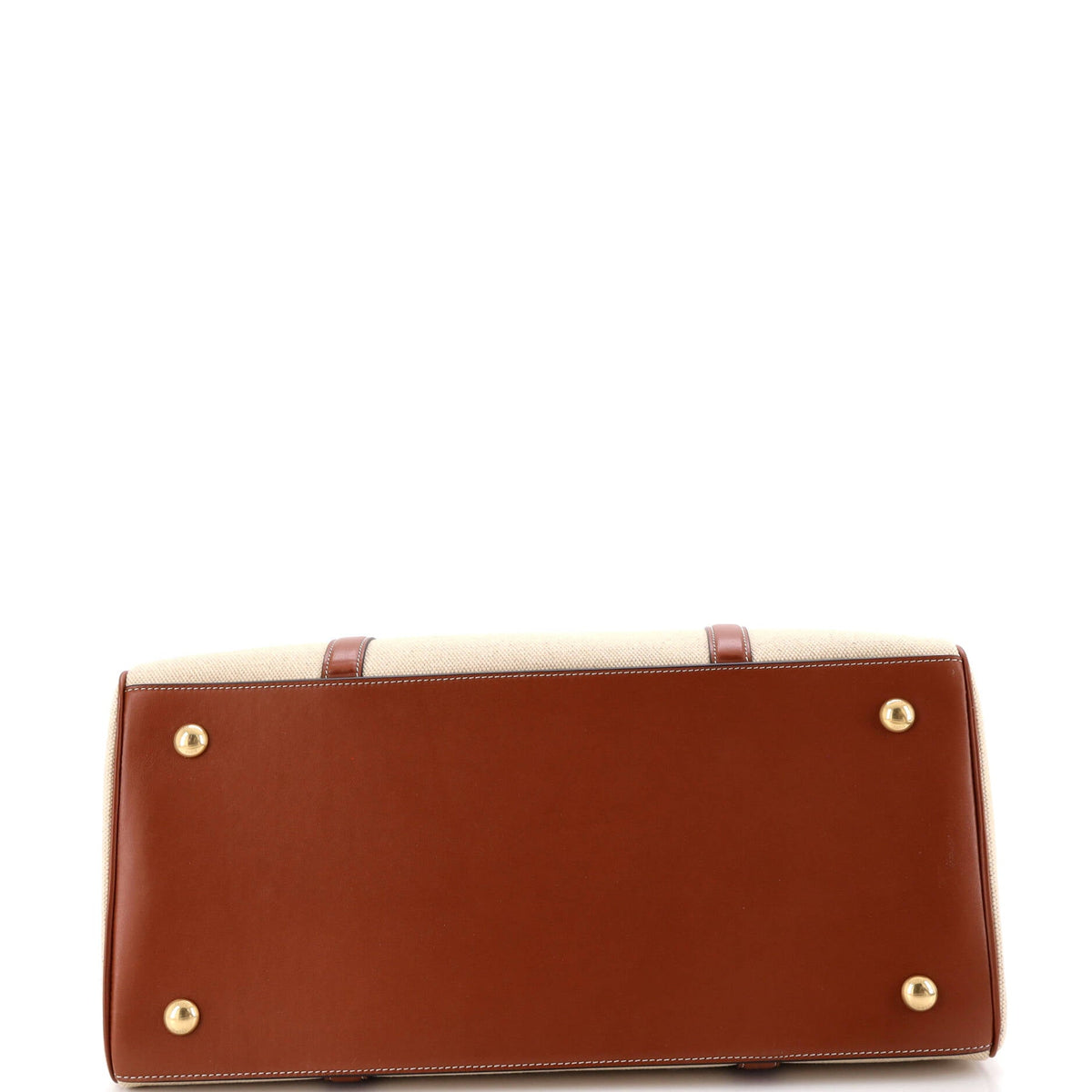 Cabas 16 Bag Canvas with Leather Medium