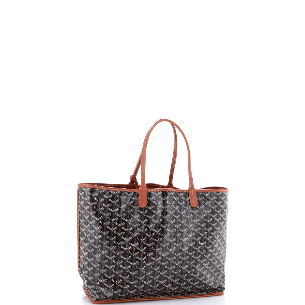 Anjou Reversible Tote Coated Canvas PM