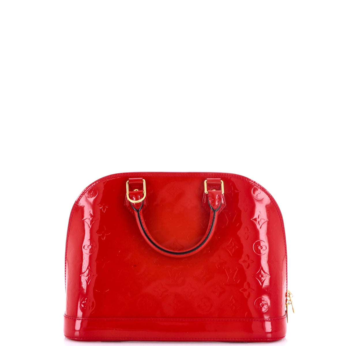 Alma Handbag Monogram Vernis PM