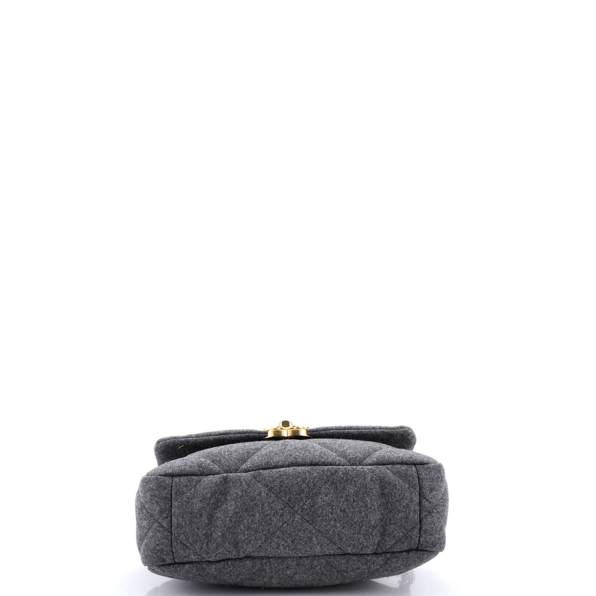 19 Flap Bag Quilted Wool Medium