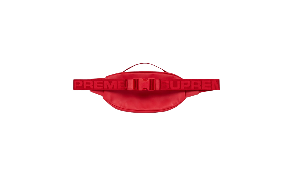 Leather Waist Bag "FW23 - Red" SU25608