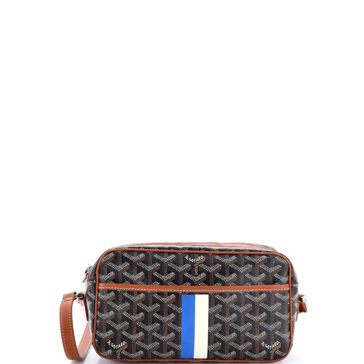 Cap Vert Bag Printed Coated Canvas